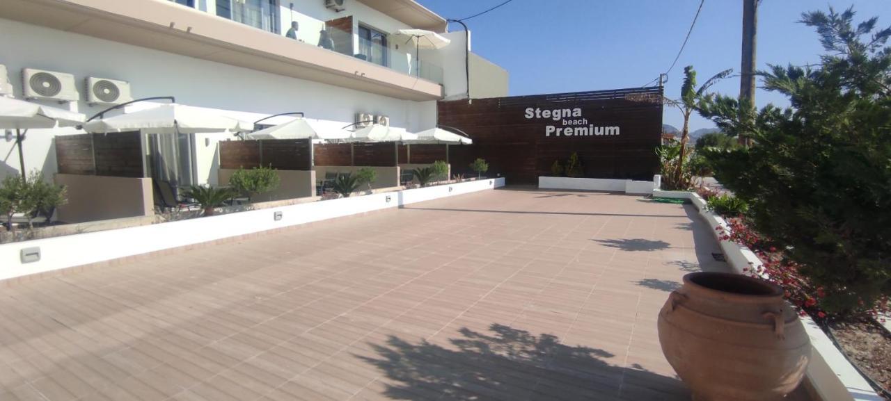 Stegna Premium Apartman Arhángelosz Kültér fotó